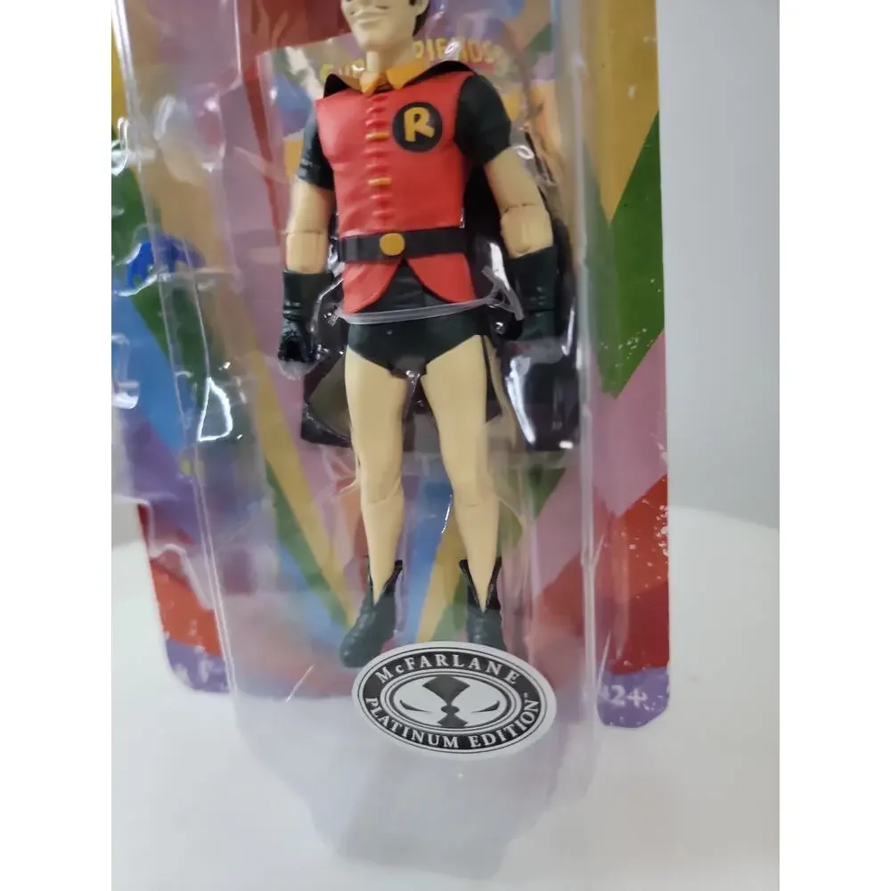 McFarlane Toys DC Retro Super Friends Evil Robin Platinum Edition Chase NEW